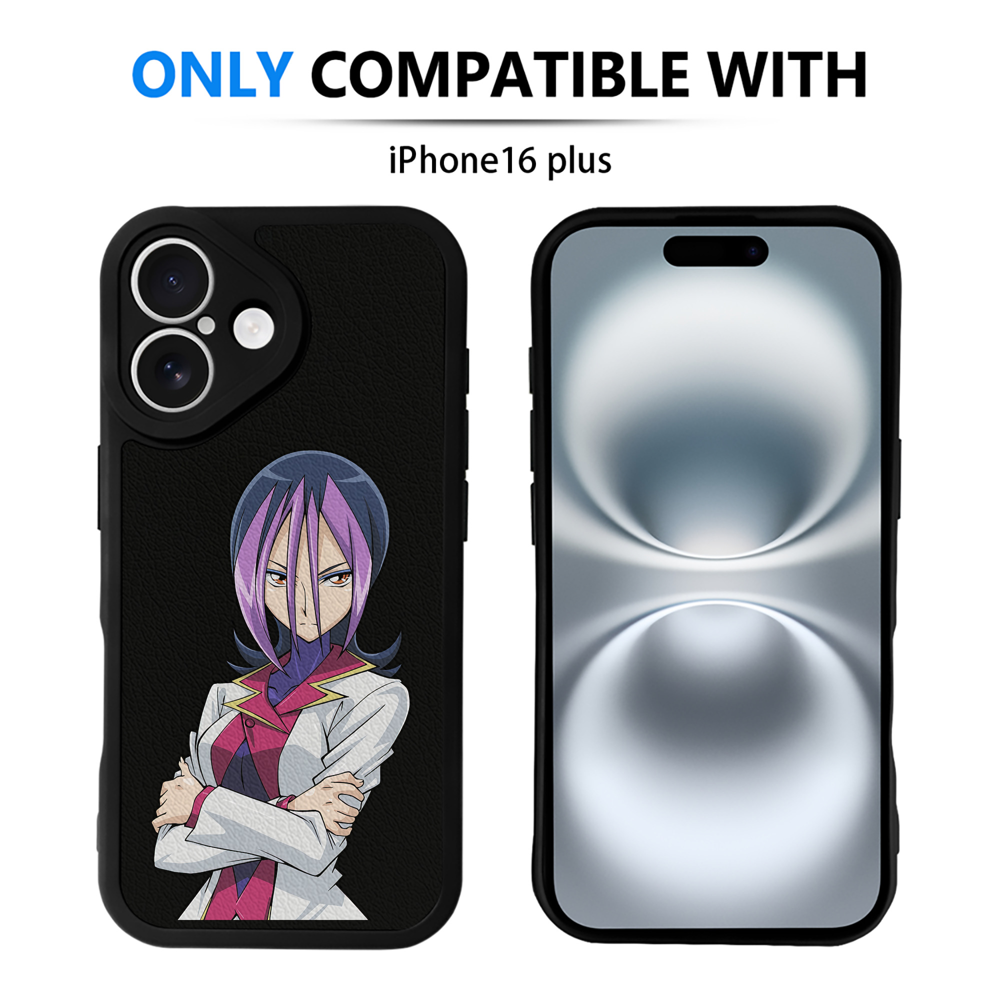 遊☆戯☆王 Yu-Gi-Oh! 【iPhone 16シリーズ対応】シリコンスマホケース（レザー調） 材質：シリコン